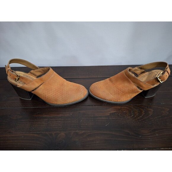 Natural Soul Brown Buckle Mule/Pre-owned, Sz. 8M - Picture 4 of 10